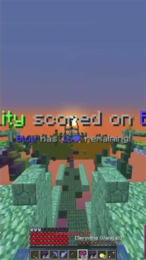 The Cleanest Rush Ever #minecraft #hypixel #shorts