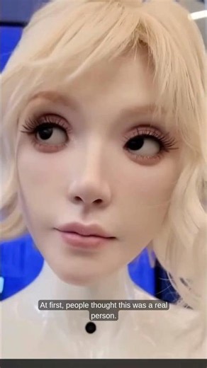 China’s New Robot Looks TOO Human 😳🤖 #ai #robot #shorts #auraainz