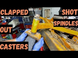 Wright Stander Front Wheel Bushings & Spindle Repair