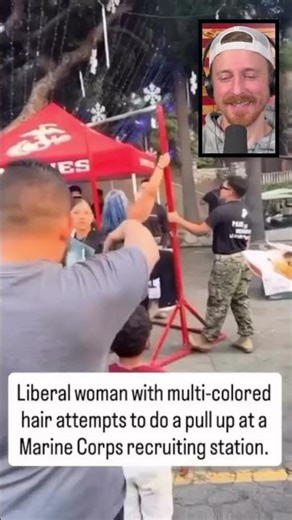 Liberal Tries to do a Pull-up
