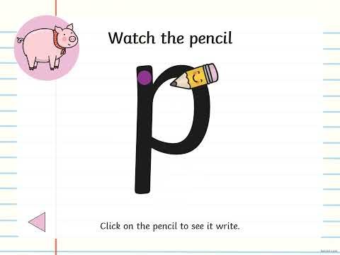 MTPS Non cursive letter formation video for parents and carers