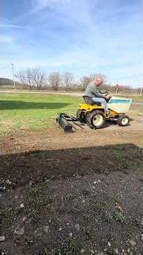 Box Blade & Cub Cadet 1211 #cubcadet #cubcadetlawnmower #lawnmower