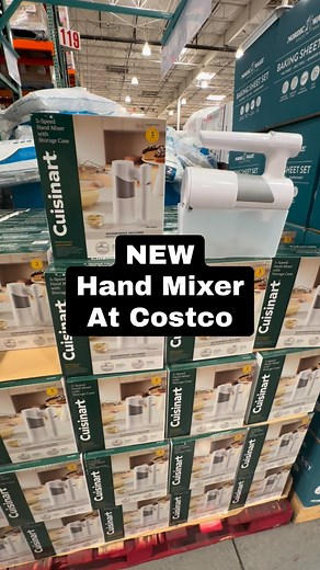Check out this new hand mixer I just spotted at Costco 🤩 My favorite part is that it comes with a storage case and a retractable cord 🙌 #costco #handmixer #kitchen #kitchenware #costcofinds #costcodeals | Costcothisweek