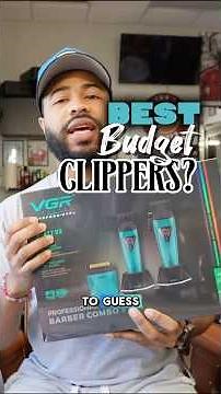 This whole barber kit could be the best Budget Set… had to test it in the shop 💈#VGR #clippertech