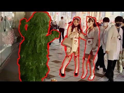 BUSHMAN PRANK in JAPAN #02 / Shibuya , Tokyo sky tree