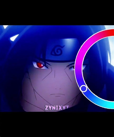 Naruto Color Wheel édit 🔥🗿 #naruto #anime #narutoshippuden