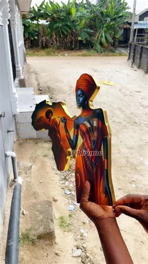 Custom African Map Frames for Every Space