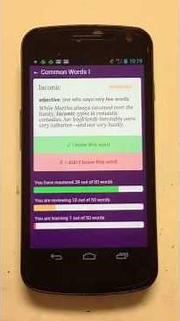 GRE Vocabulary Flashcards