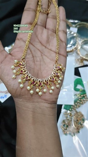 260 rs necklace # #sgsshopping #sgsjewellery #sgsgiveaway