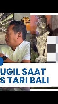 Viral Bule Bugil saat Pementasan Tari Bali, Naik ke Panggung dan Lakukan Namaste