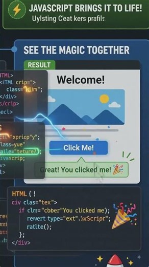 What Happens When You Click a Button? #JavaScript