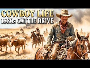 What It Was Actually Like to Be a Cowboy on a 1880s Cattle Drive