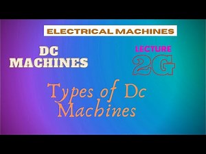 Electrical Machines | Lecture - 2G | DC Machines | Exploring Types & Governing Equations