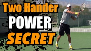 8K views · 136 reactions | Wimpy two hander? Here are the TOP 2 principles used by the pros for effortless power! | Essential Tennis | Facebook