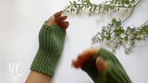 Mitones fáciles y bonitos (¡nivel: cero estrés!) 🧤✨ | Hebras Crochet