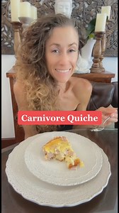 Not just for Easter! My Carnivore Quiche makes a great breakfast or brunch any time of year! ❤️❤️❤️ #carnivore #quiche #breakfast #brunch #easyrecipes #healthyeating #mariaemmerichrecipe #mariaemmerich | Keto Adapted - Maria Emmerich