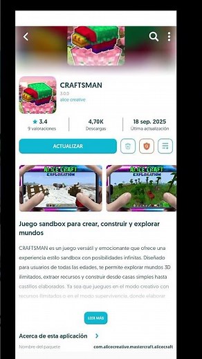 Tutorial para descargar Craftsman 1.20!😎 #minecraft #craftsman