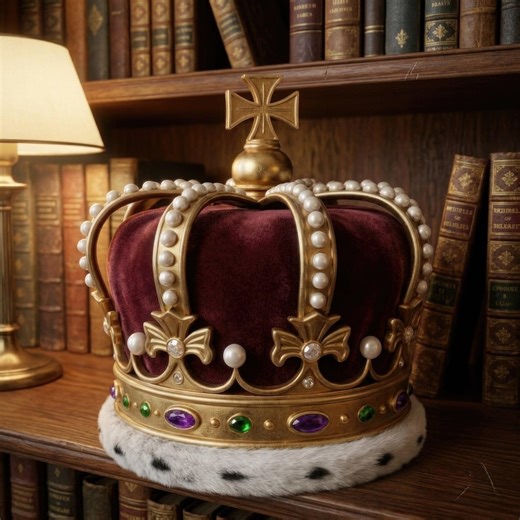 The Royal Crown for 3D Print, Decorative King Crown STL Printing Model - Etsy