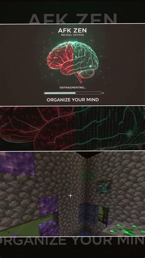 🧠 DEFRAG YOUR BRAIN | Remove Mental Lag & Organize Thoughts (5 Min Cyberpunk Focus