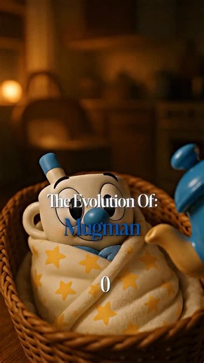 Axium on Instagram: "The Evolution Of Mugman 👾 #ai #viral #reel #fyp #history #cartoon #mugman #cuphead #game"
