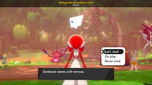 Red gardevoir texture mod Mod for Pokemon Sword & Shield | SWSH Mods