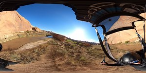 This was a beautiful 600ft cliff a few hours outside Moab called the dirty devil. It has beautiful light in the morning. This was my first sub terminal slider up jump in over a decade. :) I could have taken a longer delay and next time I jump here I will :) If you have VR goggles this is a good one to break them out so you can do the jump yourself from the safety of your own home... GoPro #gopro​ #gopromax​ @squirrel | Jeb Corliss
