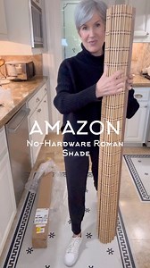 594K views · 2.6K reactions | ✨Comment LINK or shop here: https://urlgeni.us/amazon/shadespic ✨These gorgeous bamboo Roman shades install in minutes, with no hardware or drilling required! Simply tighten the pressure mount on each side and that’s it! Your new shade is ready to go!  Lots of colors to choose from to perfectly fit your style. Enjoy! ~ Julie & Jodie | The Design Twins | Facebook