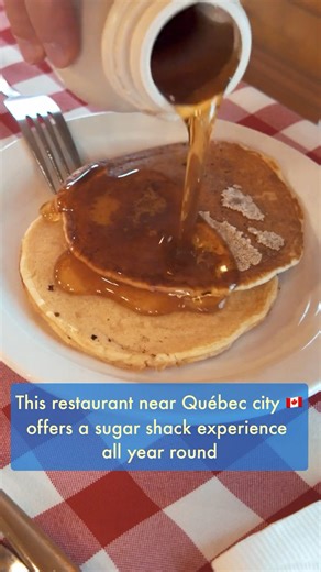 Maple syrup on everything! #sugarshack #quebeccity