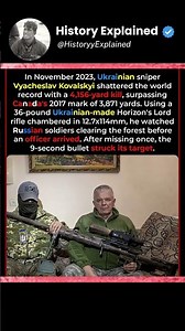 THE LONGEST SNIPER SHOT EVER RECORDED