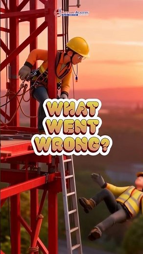 What Went Wrong? The Dangers of Ladder Misuse (Working at Heights Safety)#eversafeacademy
