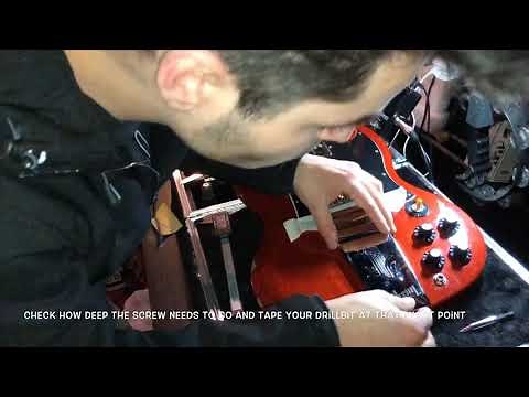 How to install a Maestro Vibrola on a Gibson SG