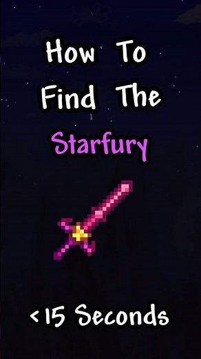 UPDATED Starfury Seed in Terraria 1.4.5 #terraria #guide #seed