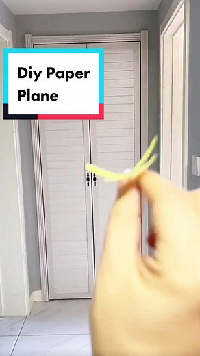 Ear stick paper plane - #paperplane #origamiplane #diyplane #diypaperplane #plane #easyorigami #origami #origamitutorial #origamichallenge #origamitiktok #origamicamp