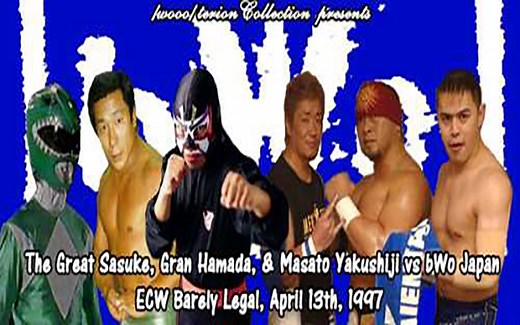 ECW Barely Legal 1997 经典3v3组队赛 WON:4.5星