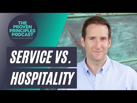 Service vs Hospitality
