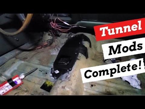 TREMEC TKX E Body Eps3 - Tunnel Mods Done