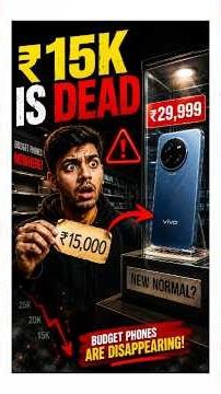 India’s Budget Smartphone Market is DEAD! 😳 #shorts #smartphone