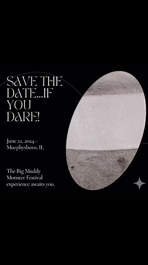 Save the date! The Big Muddy Monster Festival. Downtown Murphysboro, IL and beyond!! June 22, 2024. 🍎👣🍏 #murphysboro | Murphysboro Main Street