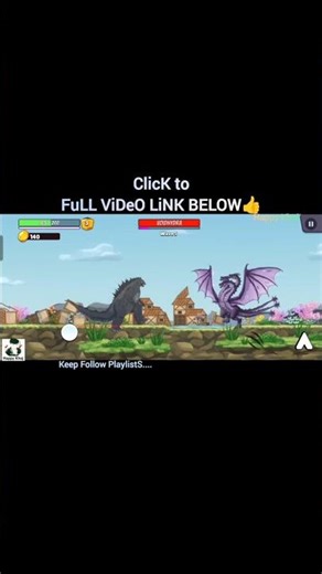 Kaiju Brawl: Godzilla vs MechaGodzilla Final Boss! 👇FuLL LiNK
