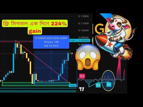 FREE signal 🚦 224% Gain One Days time | Crypto Trading 