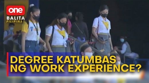 #OneBalitaPilipinas | Pirmado na ni Pangulong Marcos ang IRR ng Expanded Tertiary Education Equivalency and Accreditation Program (ETEEAP) — na layong magbigay ng bachelor’s degree sa mga Pinoy na hindi nakatapos ng kolehiyo dahil sa trabaho. Batay sa batas, maaaring i-equate ang work experience sa diploma. | via #MOJO Julie Baiza | One PH