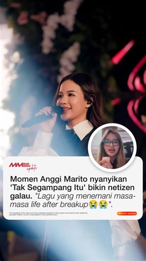 Musik Mellow on Instagram: "Siapa yang relate sama lagu @anggimarito ? Video: TT/ anggxiety #Musik_Mellow #MusikIndonesia"