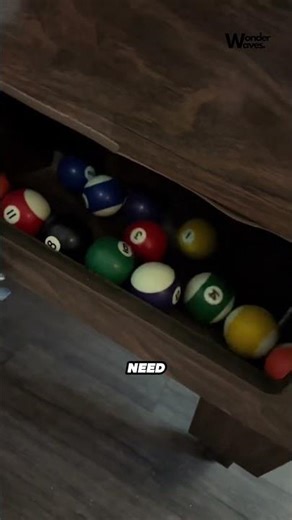 Track System Inside Pool Tables #shorts