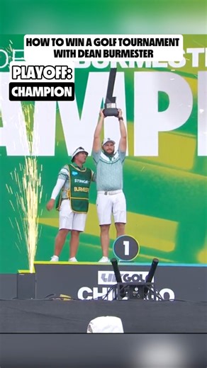 Despite opening with 3 straight bogeys, Dean Burmester battled back to win LIV Golf Chicago 💪 | LIV Golf