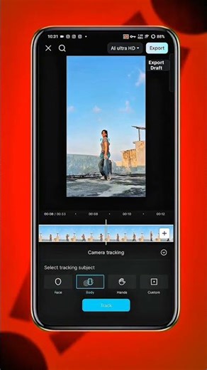 cap cut camera tracking