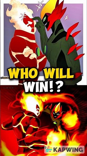 Heatblast vs Swampfire #ben10 #bentennyson #ben10omniverse #shorts #cartoon #fan10k #cartoonnetwork