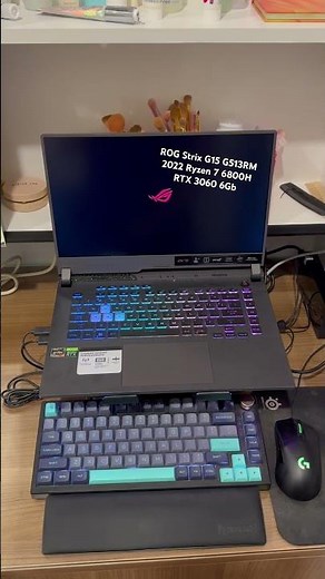 Boot ROG Strix G15 G513RM 2022 Ryzen 7 6800H RTX 3060