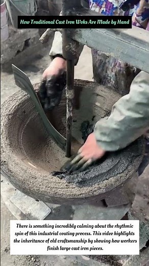 How Traditional Cast Iron Woks Are Made by Hand