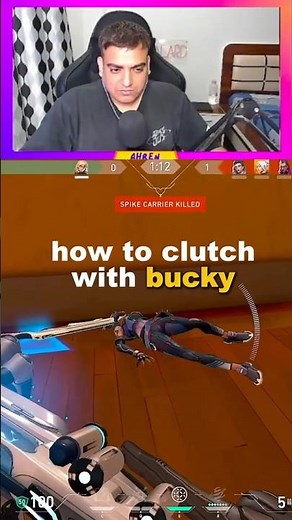 How to ACE with Bucky | #valorant #shorts