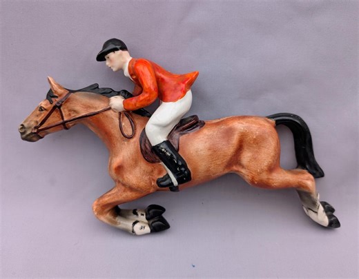 Goebel Ceramic Fox Huntsman Wall Pocket C 1955 - Etsy